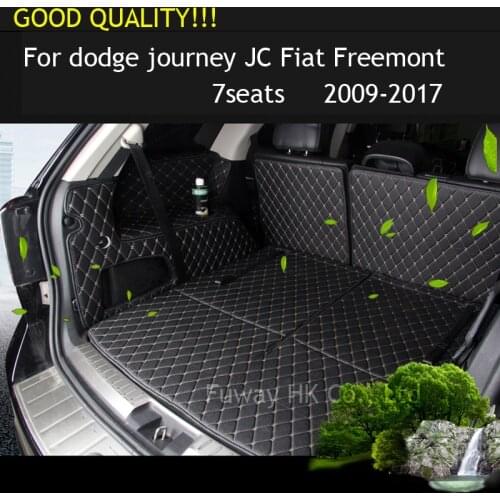 Free shipping car trunk mat cargo mat for dodge journey JC Fiat Freemont 2009 2010 2011 2012 2013 2014 2015 2016 2008 2017