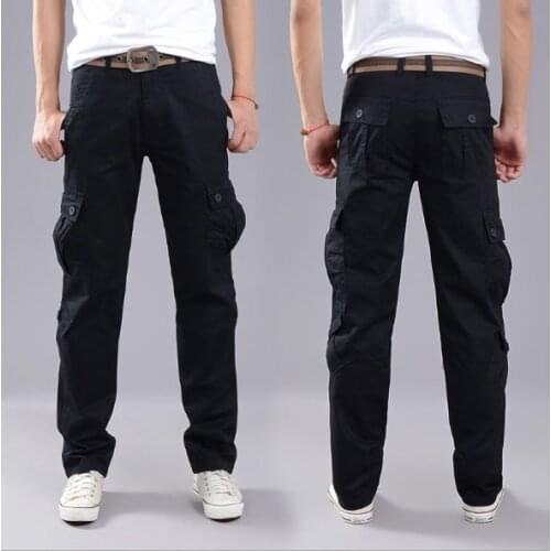 Ding Yu Xuan Men's Military Trousers