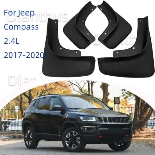For Jeep Compass 2.4L 2017 2018 2019 2020 Car Mudguard Anti-splash Anti-Fouling Front Rear Fender Accessories