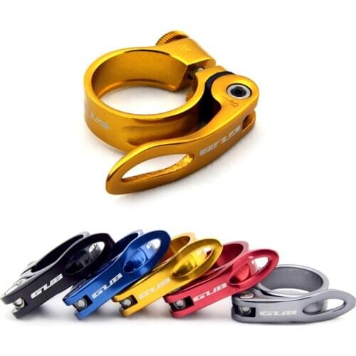 GUB Bicycle Seat Post Aluminum Ultralight Quick Release Road Bike MTB Mountain Bicycle Seat Post Seatpost Clamp 31.8mm 34.9mm