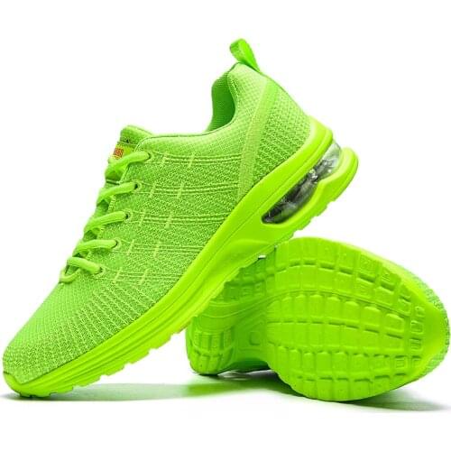 Couple Sneakers Air Cushion Damping Casual Shoes Men Air Mesh Breathable Spring Autumn Casual Shoes Fashion Zapatillas De Hombre