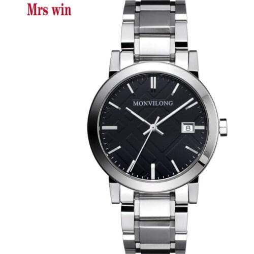Mrs win Men Fashion Classic Top Brand Quartz Watch Multifunction Watches masculino 9001 model welcome drop shipping