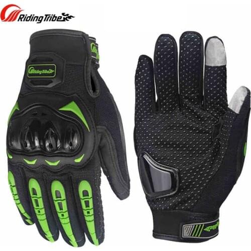 Men Motorcycle Racing Gloves Motorbike Breathable Mesh Fabric Cycling Gloves Moto Luvas Guantes