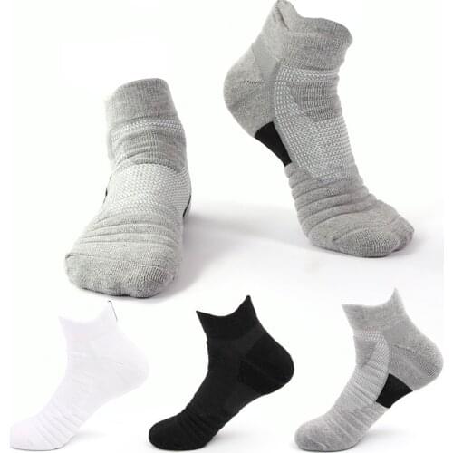 New Thicken Sport Men Socks Soft Cotton Women Socks Comfortable Basketball Football Tennis Socks Elasticity All-Match Style