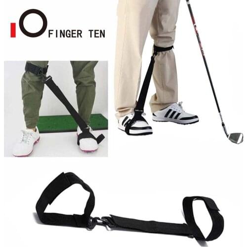 Golf Swing Trainer Leg Correction Belt Training Aid Golfer Post Orthotics Strap Poster Corrector Tool Drop Shipping 1 Pcs