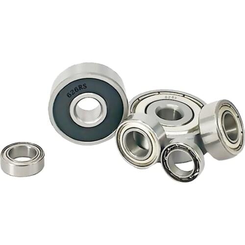 Deep groove ball miniature bearing, high quality bearing steel bearing, MR126ZZ / MR106ZZ / 626ZZ / RS / 606ZZ / RS696ZZ / RS636