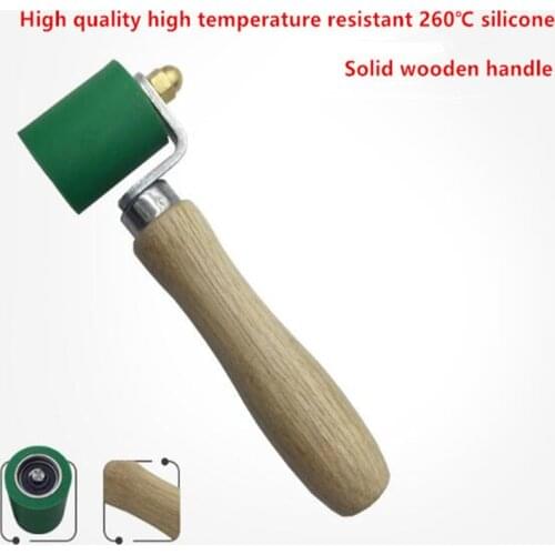 40mm Silicone Roller High Temperature Resistant Seam Hand Pressure Roller Roofing PVC Welding Tool Use With Hot Air Welding Gun