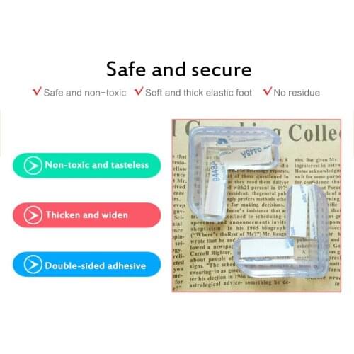 1/4/8/12pcs Baby Safety Corner Protector Table Edge Protection Guard Anticollision Edge Protection Transparent Baby Safety Care