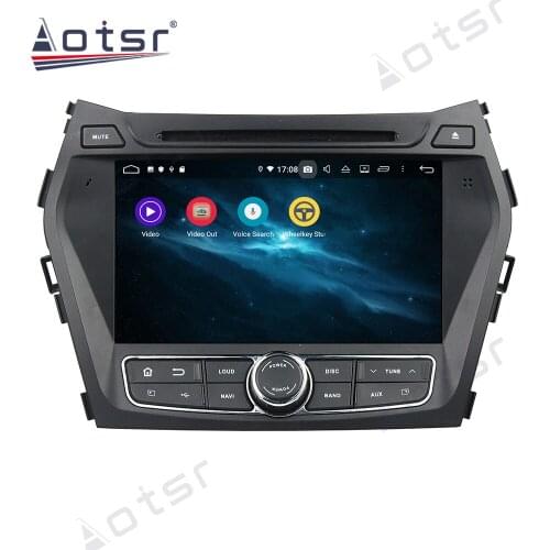 Android Car Multimedia For Hyundai IX45 For Sante Fe 2013- 2018 DVD 4G 64GB PX6 Auto GPS Navigation Stereo radio DSP +Carplay