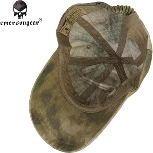 EMERSON tactical Baseball Cap Military Army Cap Anti-scrape Grid Fabric camouflage atfg EM8708 Hunting Caps