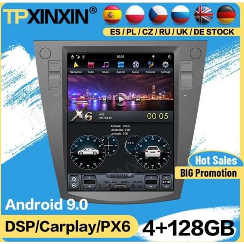 Carplay Tesla 128G Radio Recorder Bluetooth Android For Subaru Forester 2013 2014 2015 2016 2017 2018 GPS Player Audio Head Unit