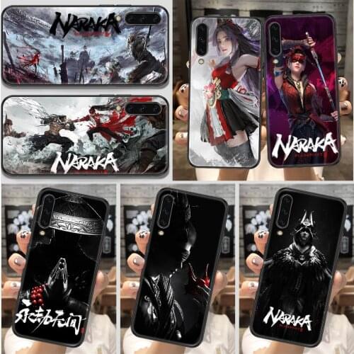 Naraka Bladepoint Game Phone Case For Samsung Galaxy A 10 12 20E 21S 30 32 40 50 51 52 70 71 72 5 6 7 2016 2018 black trend