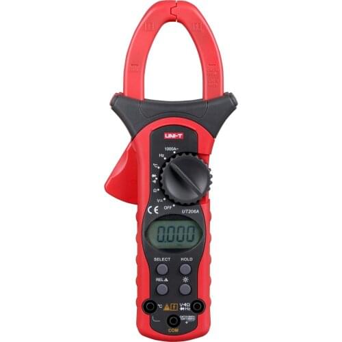 UNI-T UT206A 1000A Digital Clamp Meters Earth Ground Megohmmeter Multimeter Voltage Current Resistance Insulation Tester