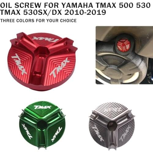 FOR YAMAHA T-MAX250 300 400 500 TMAX530 530SX/DX 560 750 850 M20*2.5 Engine Oil Drain Plug Screw Filler Cap Oil Dipstick Screw