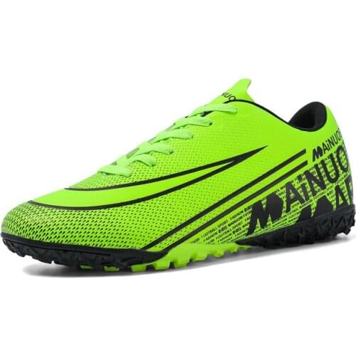 Men Women Boys Girls Soccer Cleats Football Shoes Long Spikes Outdoor Indoor Soccer Traing Boots For Soccer Child Shoes