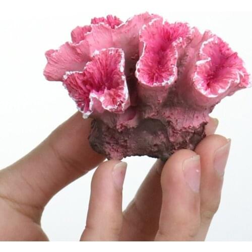 Aquarium Coral Decoration Fish Tank Hiding Mountain Cave Betta Fish Hideaway Rock Coral Reef Ornament Natural Environments