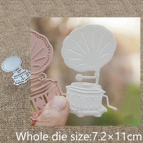 New Design Craft Metal stencil mold Cutting Dies phonograph decoration scrapbook die cuts Album Paper Card Craft Embossing