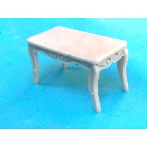 Scene model Resin European style long table 1:35