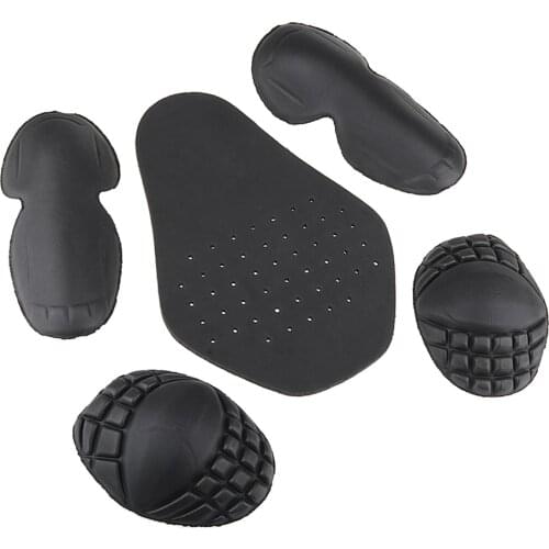 Motorcycle Jacket Lining Protectors Pad Shoulders Elbow Back Armor