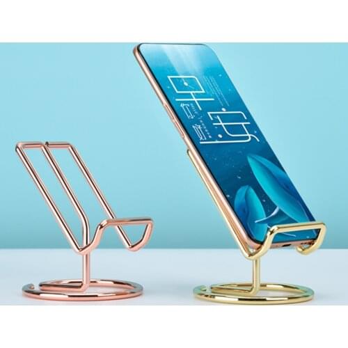 2021 NEW Desktop Cell Phone Holder Dock Metal Tablet Stand For Home Office Grip Holder Stand Tablet Laptop Computer Accessories