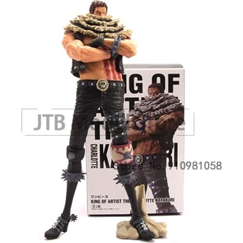 One Piece GK Anime Action Figure Model Charlotte Katakuri 25CM PVC Statue Collection Toys For Kid Desktop Decoration Gift Figma