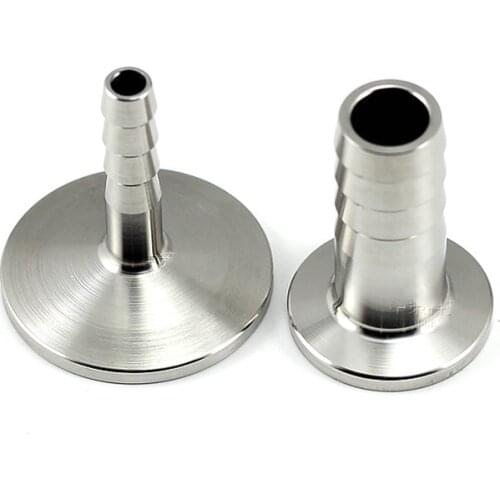 Stainless Steel 304 KF50 Flange Adapter for Vacuum Hose Barb Fittings Vacuum Barb Hose Tubing Flange Adapter Connector Joint