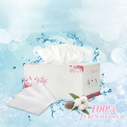 Portable Multi-purpose Cotton Disposable Face Towel Wet Dry Dual-use Cleansing Towel Soft Towel For Travel