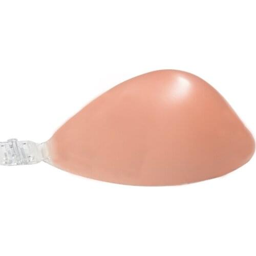 Push Up Pair Bra Enhancers Women Sexy Simulation Silicone Gel Pads Bras Nude Color A B C D Cup Size