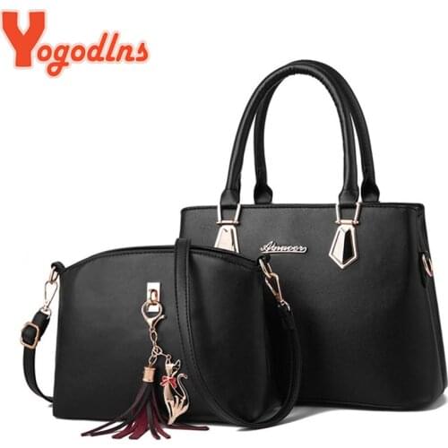 Yogodlns Womens PU Leather Handbags Designer Soft Shoulder Bags For Women Messenger Bags Crossbody Bags Top-Handle Bags Bolsa