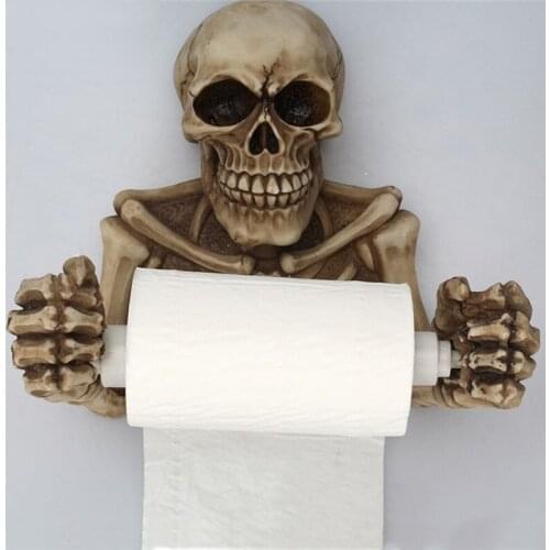 Tissue Wood Sheet Shape Wall Button Kitchen Bathroom Toilet Roll Paper Towel rack Home Delivery Christmas decoration