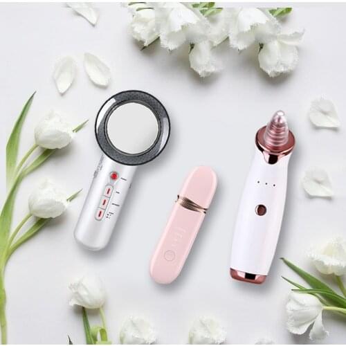 Three-In-One Slimming Blackhead Remover Deep Removal Pimple Blackhead Cleansing Instrument Beauty Nano Ionic Deep Cleaning