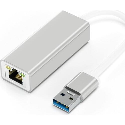 USB 3.0 Gigabit Ethernet Network Card RJ45 Adapter 10/100/1000 Mbps Ethernet Converter RTL8153 for Laptop PC Win8 10