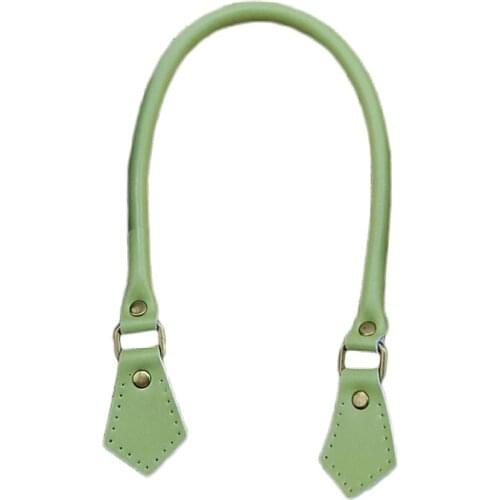 2Pcs 50cm High Quality Bag Rope Strap Real Cow Leather Bag Handles for DIY Bag Parts Genuine Leather Bag Handle Accessories