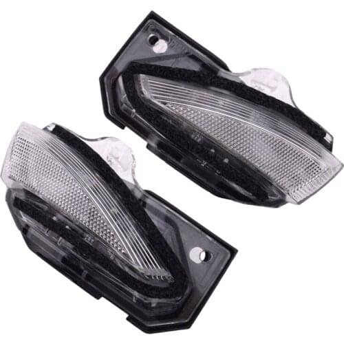 2Pcs LED Dynamic Water Rearview Mirror Turn Signal Light Mirror Indicator Light for Toyota Corolla 2019 2020