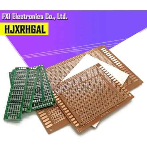 5pcs PCB 5x7 4x6 3x7 2x8 10x15 9x15 7x10 7x9 4*6cm igmopnrq Side Copper prototype pcb KIT Universal Board for Ardui