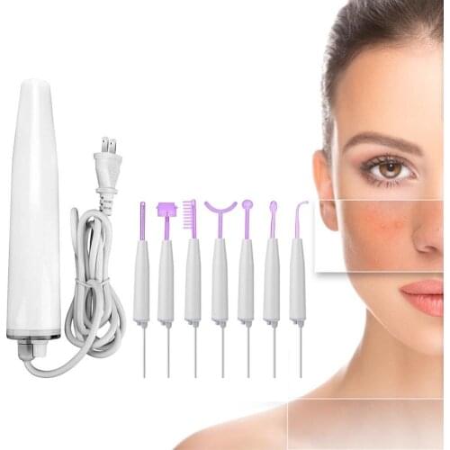 High Frequency Facial Machine Portable High Frequency Therapy Skin Tightening Acne Spot Wrinkles Remover Beauty Therapy