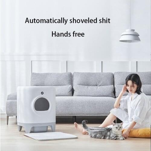 PETKIT Intelligent Automatic Self Cleaning Fully EnClosed Cat Litter Box Shoveling Machine Clean Anti-splash Toilet Litter Tray