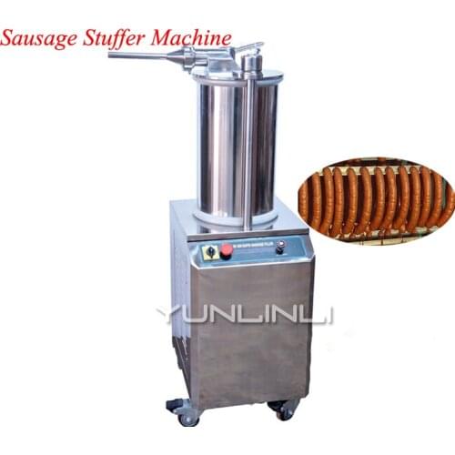 Automatic Sausage Filler Sausage Stuffer Machine Commerical Sausage Meat Extruder Fill the Sausage Stuffing Machine SF-150