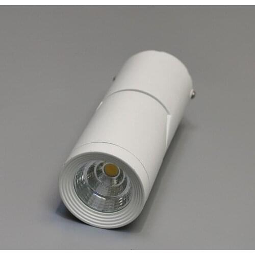 Free Shipping Dimmable 15W High quatlity White shell/Black shell COB LED Lamp,Surface Mounted LED Downlight AC85-265V