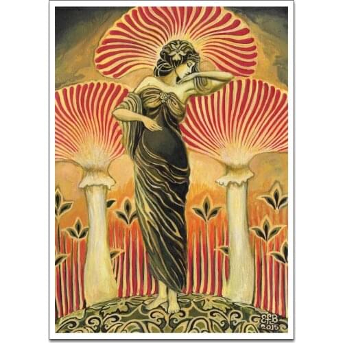 No Frame HD Home Decoration Printing The Soma Goddess Poster Canvas Wall Art Oil Painting Living Room Decor