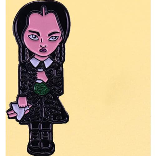 Beautiful Girl Brooch And Funny Cartoon Enamel pins Men Women Fashion Jewelry Gifts Anime Movie Novel Hat Lapel Badges