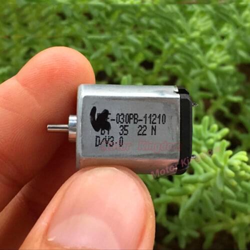 WFF-030PB-11210 Motor DC 3V 6500RPM Micro 12mm*15mm Precious Mute Solar Power Electric Motor for Door Lock Car AV CD