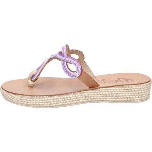 EDDY DANIELE women sandals purple