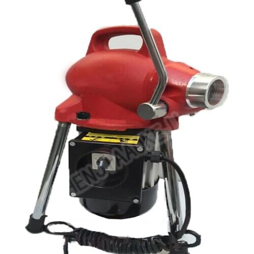 GQ-75 Speciality Electric Pipe Toilet Floor Drain Sewer Dredging And Cleaning Machine Floor Drain Drain Cleaner