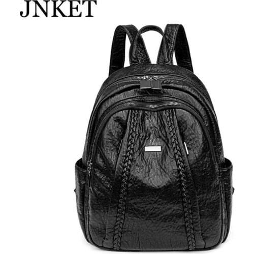 JNKET New Handbag Woman Bag Dermis Backpack Travel Bag Fashion Shoulder Bag Crossbody Bag