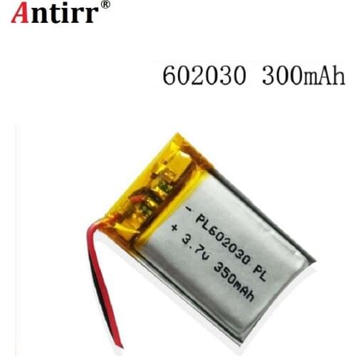 602030 350 mah 3.7V lithium-ion polymer battery quality goods quality of CE FCC ROHS certification authority
