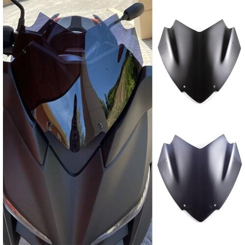 Motorcycle Sports Windshield WindScreen Visor Viser Fits For XMAX300 XMAX250 XMAX 250 300 2018-2019 Double Bubble