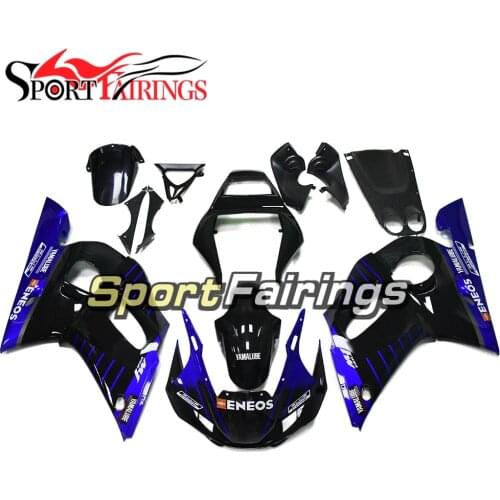Fairings For Yamaha YZF R6 1998 1999 2000 2001 2002 Injection ABS Motorcycle Fairing Kits Body Fittings Cowlings Blue Black Kit