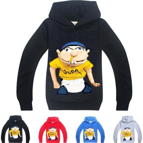 2-15Y Autum Coat Dolls Youth Black Hoody Clothing Cotton Boys Hoodies Casual Fashion Hoody Sweatshirt Baby Girl Fall Clothes