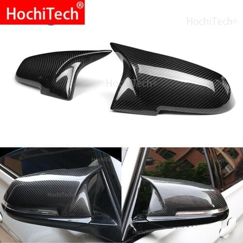 For BMW X Series X1 E84 2013 2014 2015 Replacement Carbon Fiber M4 Look Rear View Mirror Cover Caps